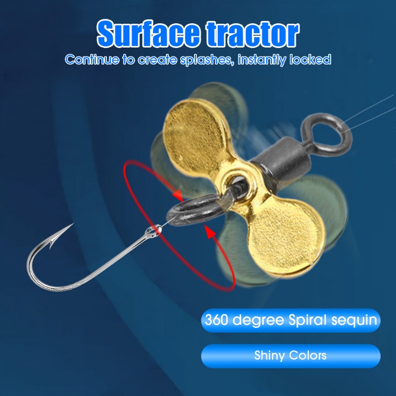 Plug Casting Fishing Propeller - огляд і ціна Fishing Lure Spinner