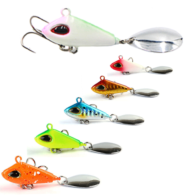 1pc 6/11/18/22g VIB Crankbaits - огляд і ціна Fishing Lure Spoon