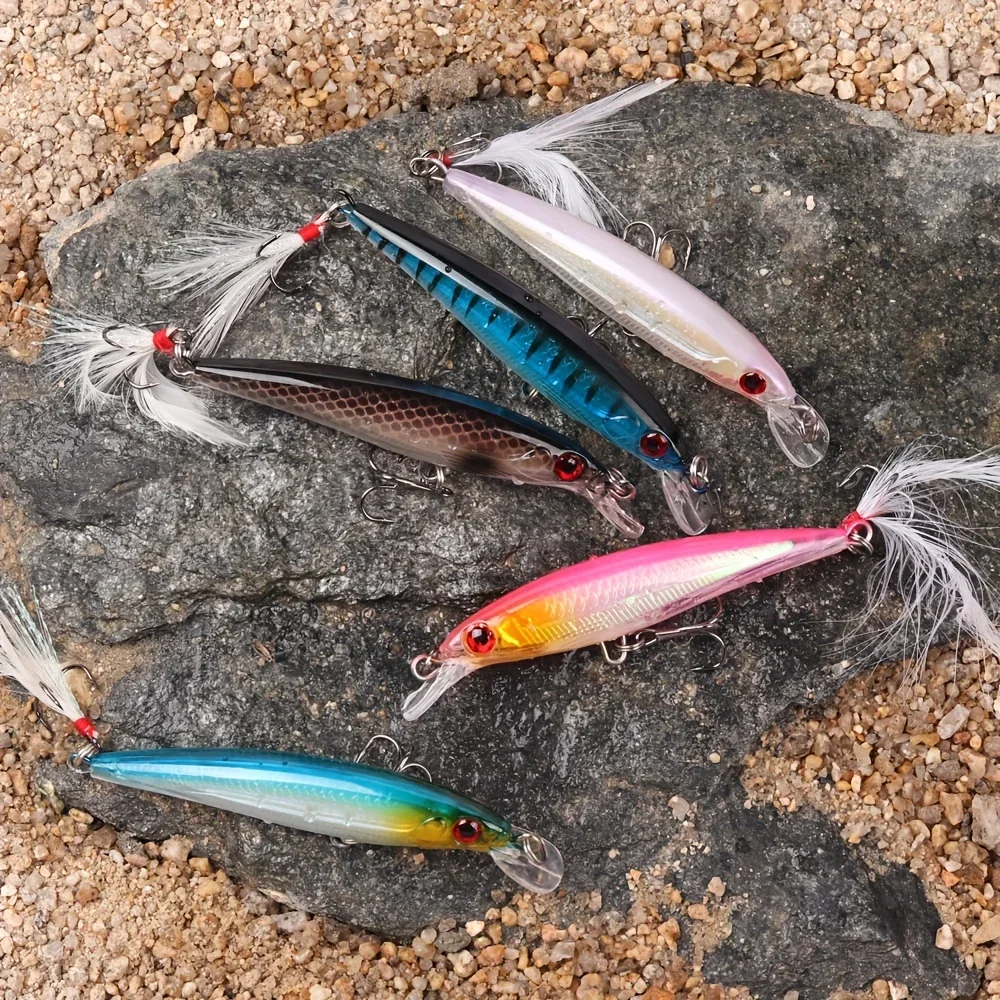 5pcs/box Laser 3D Eyes Bionic  - огляд і ціна Fishing Lure Accessories