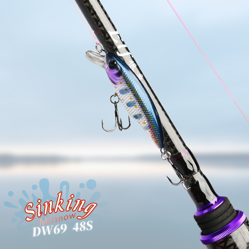 TSURINOYA Fishing Lure DW69 Si - огляд і ціна Fishing Lure Jerkbait