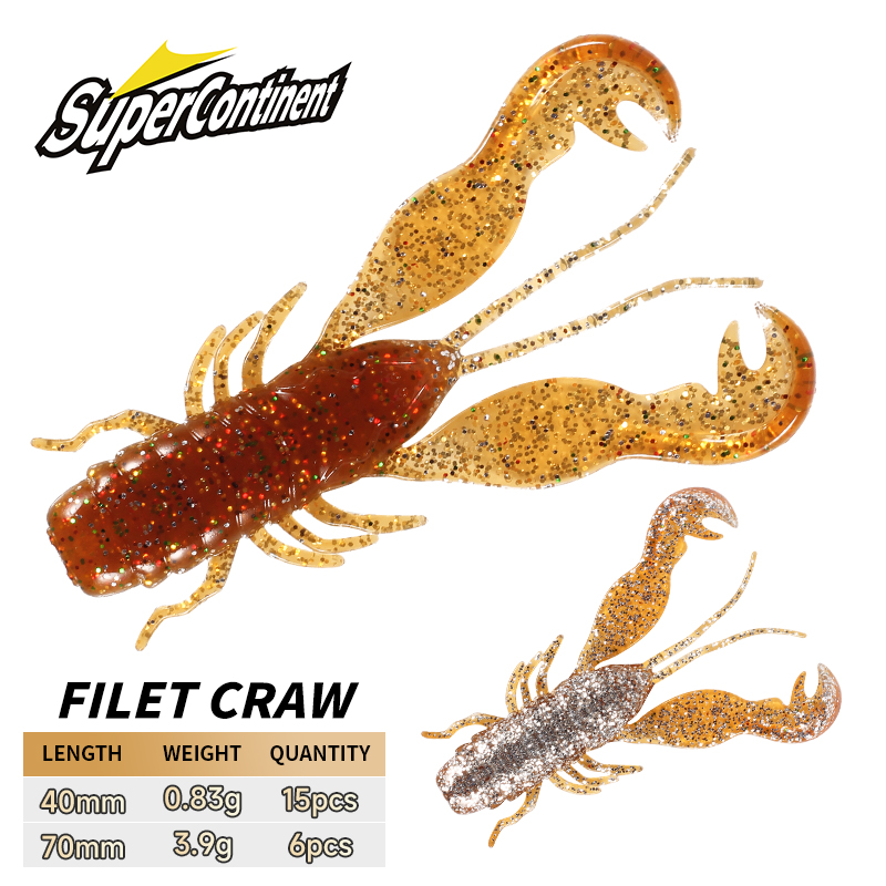 2023 Supercontinent Filet Craw - огляд і ціна Fishing Lure Spinnerbait